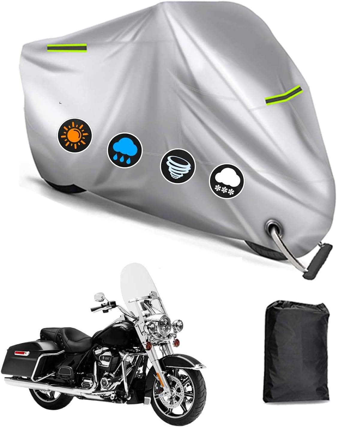 バイクカバー に適用 ハーレーダビッドソン FLHR ロードキング