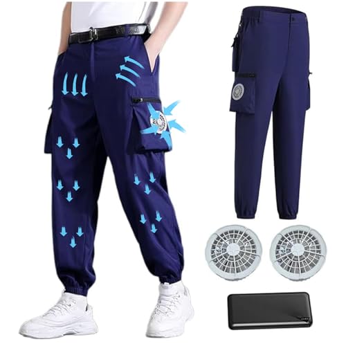 空調ズボン Amazon.co.jp: [CYCYHEAT] 空調作業 ズボン 9cm穴 パンツのみ 夏