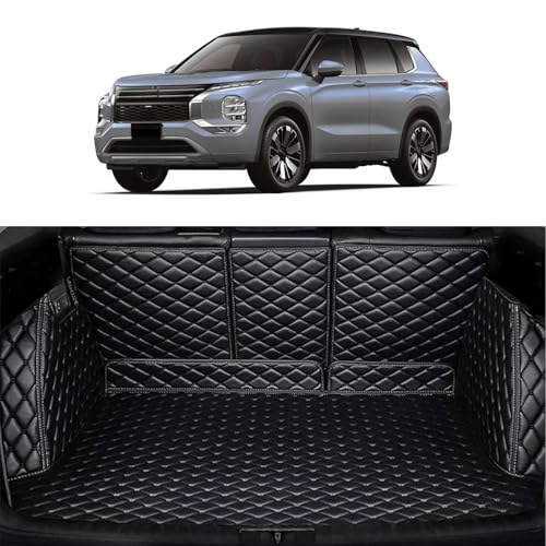 アウトランダー用　ラゲッジマット 2枚セット　GN0Wにて使用 車のカスタム アウトランダー OUTLANDER 3代目 PHEV GN0Wに適用 3D