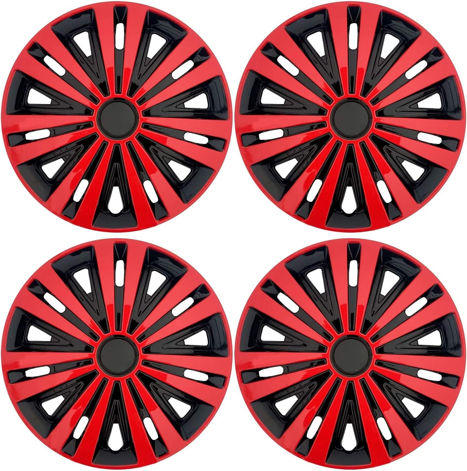 15インチホイールカバー、マルチカラーモデルカバーセット4 : yoyo