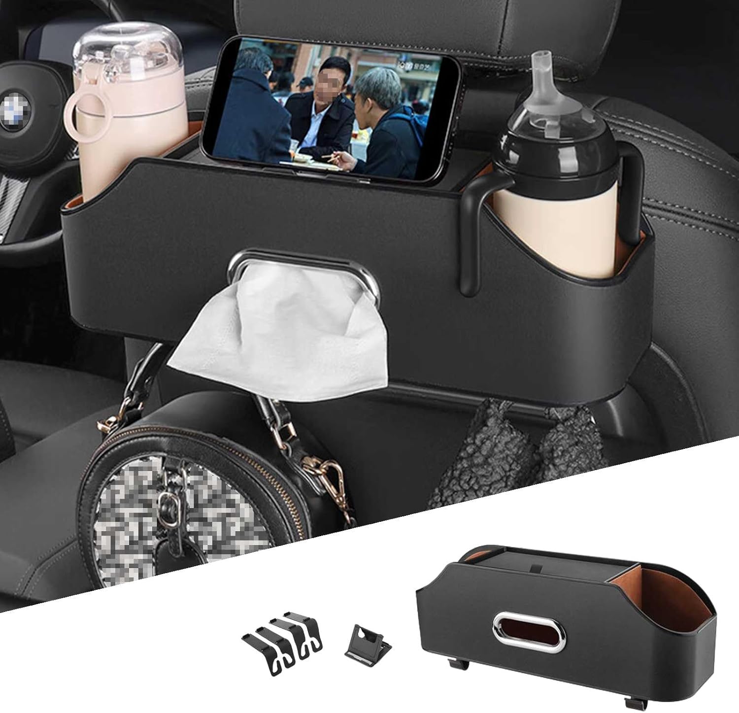 車用多機能収納ボックス に適用 三菱 新型デリカ D5 2019年2月-現行 車