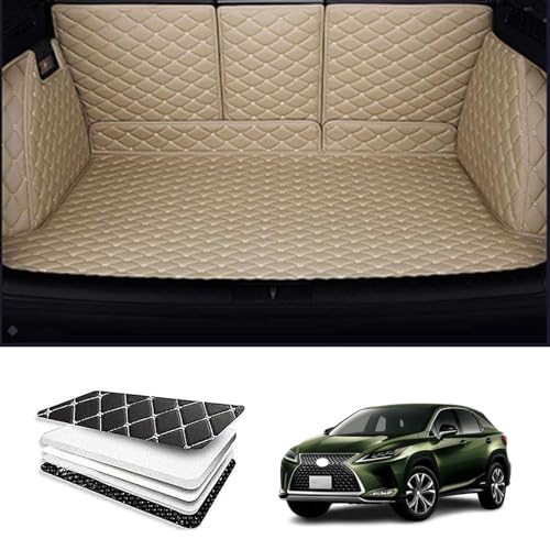 車のトランクマット レクサスRX 4代目 RX300 RX450h RX450hL 5人乗り7