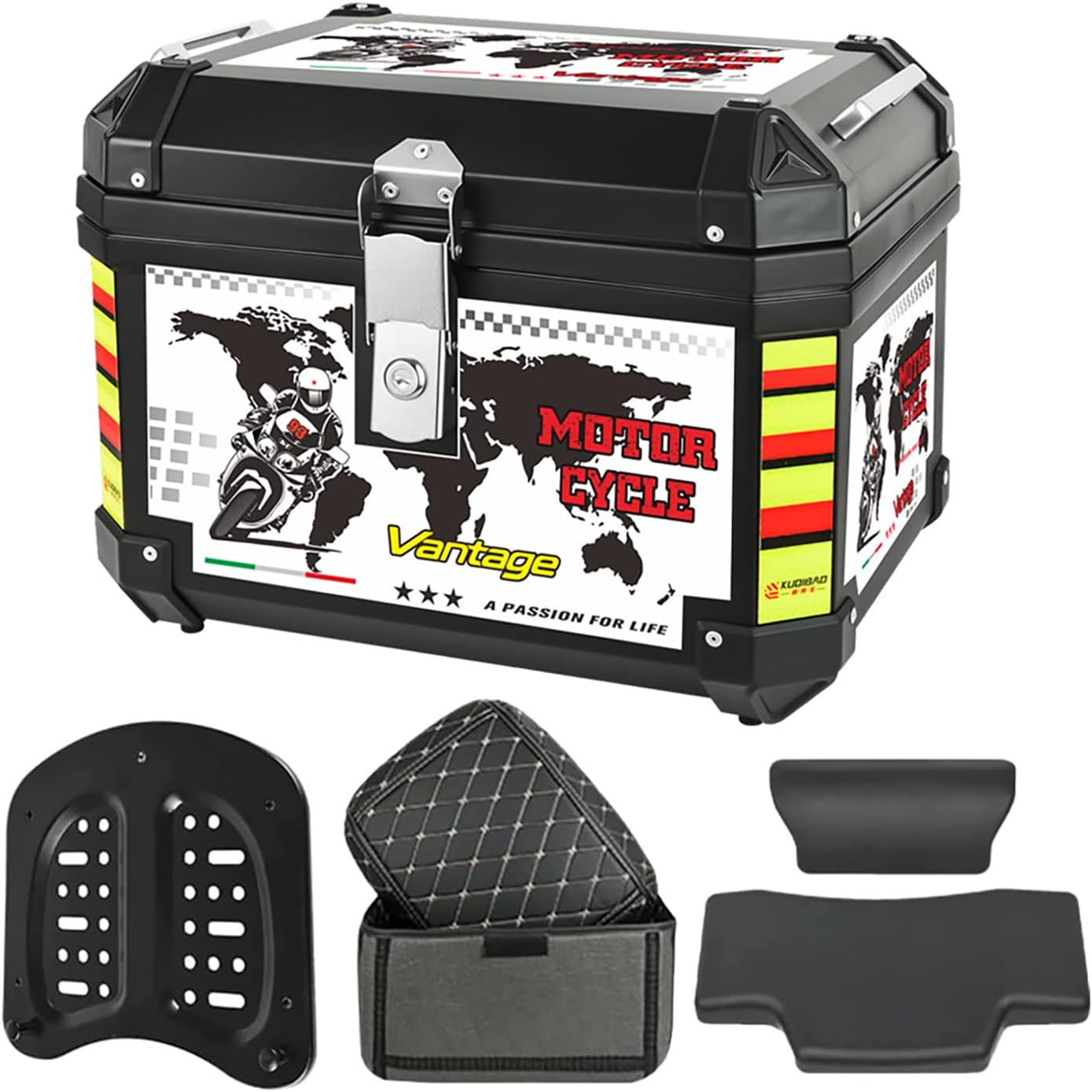 バイク用 ボックス リアボックス クッション付け バイクパーツセンター