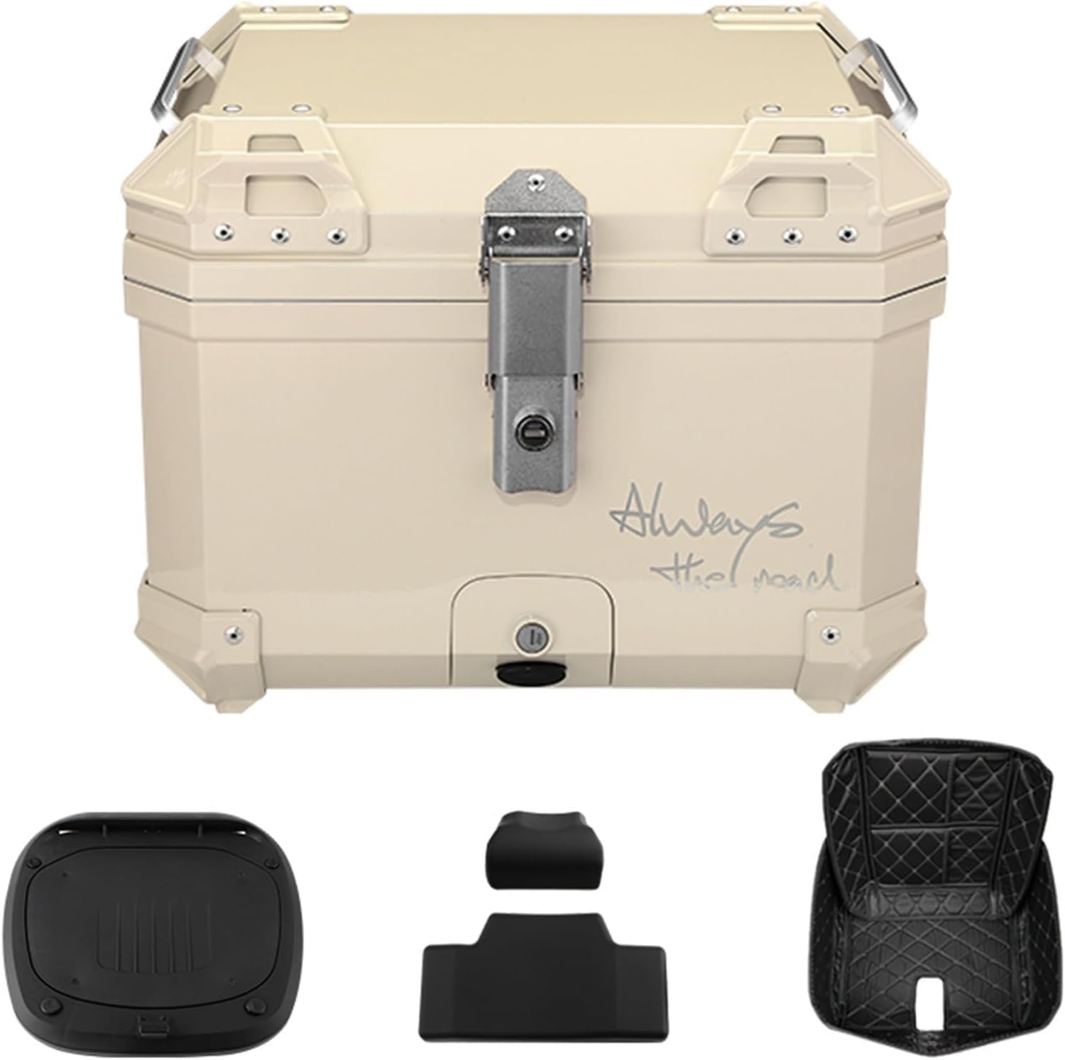 中古　リアボックス バイク用 45LABS バイクリアボックス 45L 鍵付き ブラック バイク リアボックス