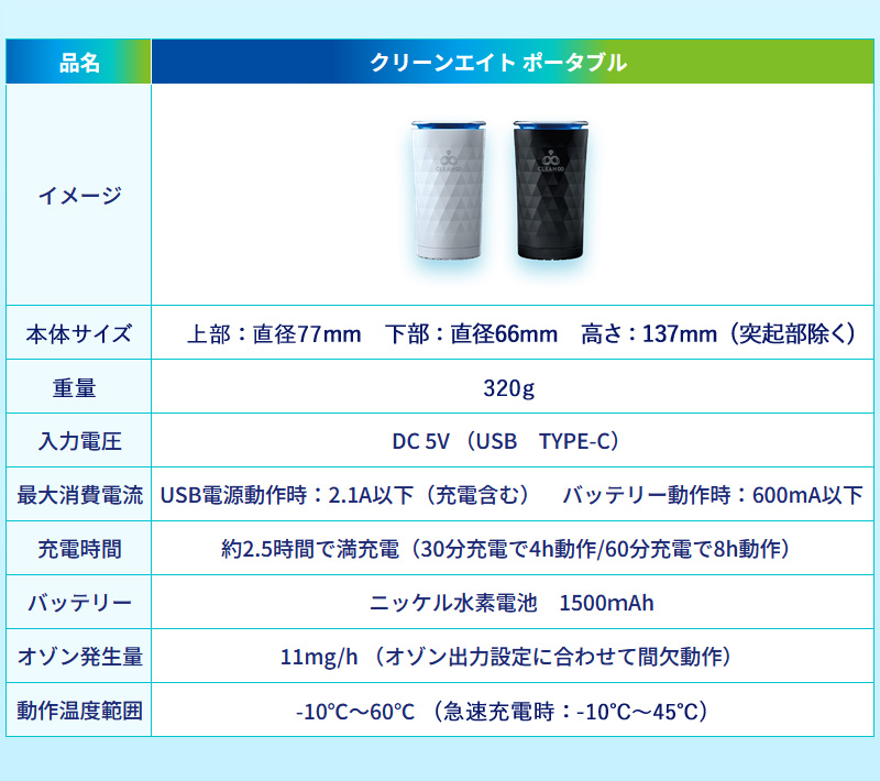 コムテック（Comtec） 除菌・消臭 オゾンサーバー クリーンエイト