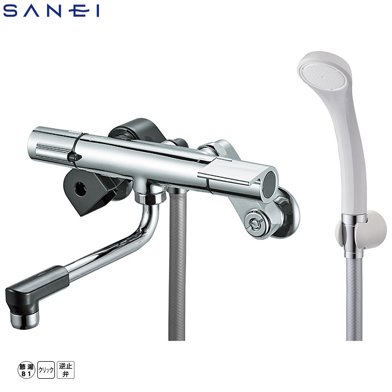 SANEI サーモシャワー混合栓 SK1811DCK 寒冷地仕様 浴室 バス用水栓金具 サーモスタット シャワーバス水栓 節湯B1 三栄水栓