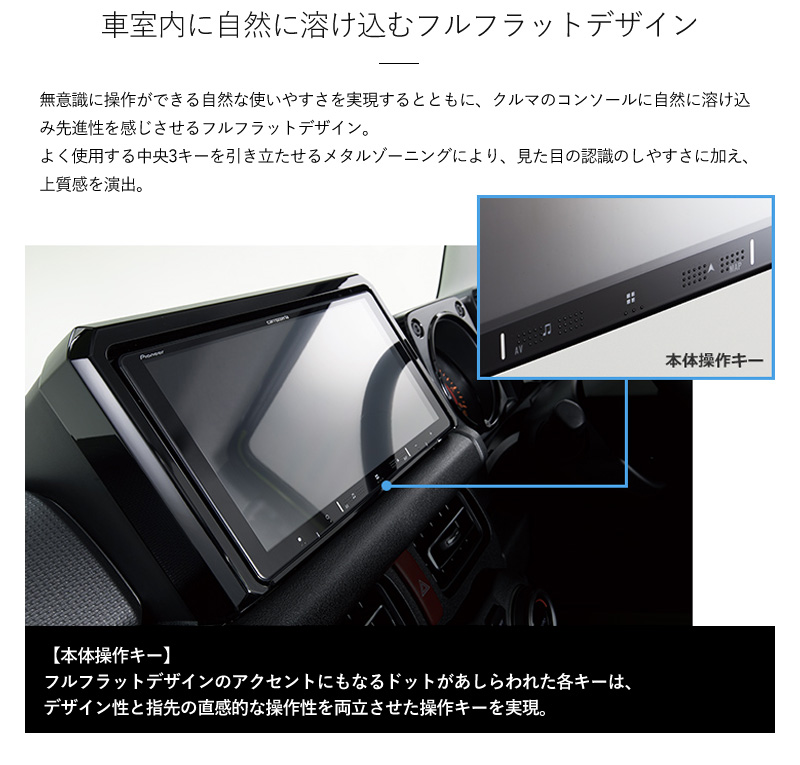 ぴ太郎　新品未使用AVIC-RZ721 カロッツェリア パイオニア 楽ナビ 7V型2D(180mm) AVIC-RZ721 カーナビ
