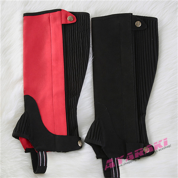乗馬用 ハーフチャップス 乗馬用品 馬具 乗馬チャップス ゲートル プロテクター ガード 男女兼用 レディース メンズ ジュニア 脚絆  :0722maju02:Ayaraki - 通販 - Yahoo!ショッピング