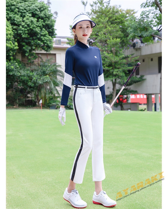 ゴルフウェア レディース ロングパンツ ゴルフ 大きいサイズ