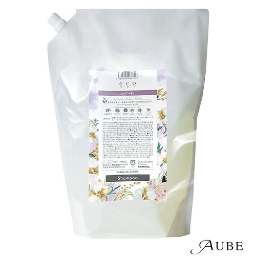 エコシャンプー1リットル　　6本 eco HBS パイモア シャンプー 1700ml 詰め替え【宅急便対応】 : AUBE
