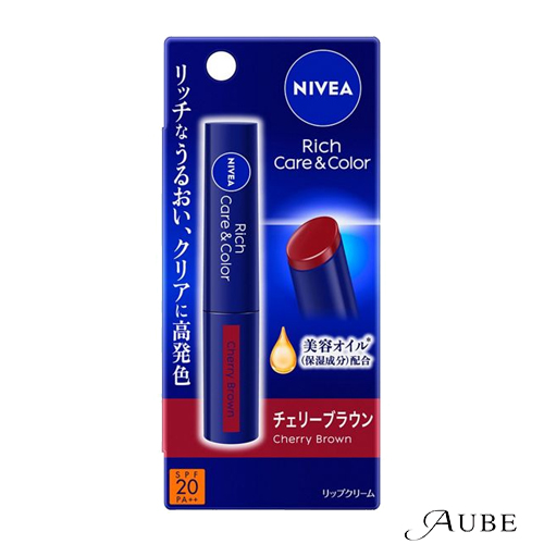 NIVEA（ニベア） 花王 リッチケア＆カラーリップ 2g【ドラッグストア