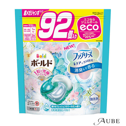 P＆G ボールド ジェルボール4D 超メガジャンボサイズ 92個入【ドラッグストア】【ゆうパック対応】