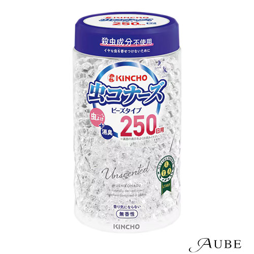 キンチョール 金鳥 KINCHO 虫コナーズ ビーズ スリムタイプ 250日 360g