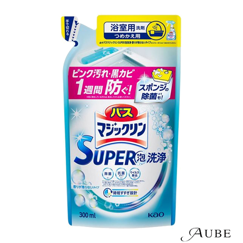 バスマジックリン 花王 お風呂用洗剤 スーパー泡洗浄 香りが残らない
