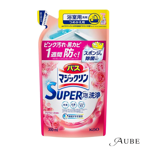 バスマジックリン 花王 お風呂用洗剤 スーパー泡洗浄 香りが残らない