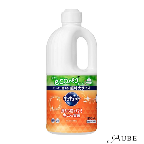 花王 キュキュット 食器用洗剤 つめかえ用 ジャンボサイズ 1250ml