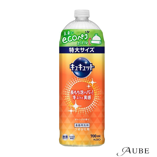 キュキュット 花王 食器用洗剤 つめかえ用 大サイズ 700ml【ドラッグ
