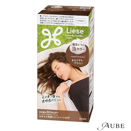 Liese 花王 リーゼ 泡カラー 黒髪用ヘアカラー 115ml【ドラッグストア