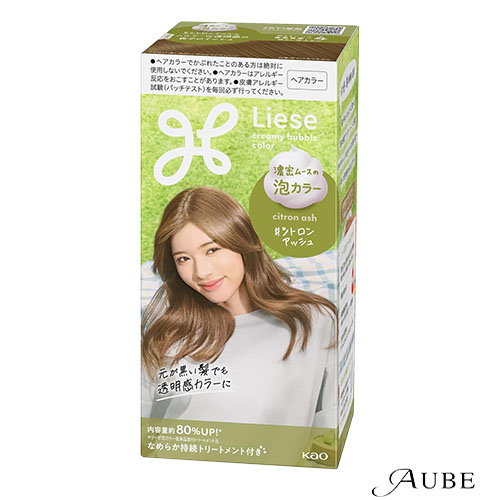 Liese 花王 リーゼ 泡カラー 黒髪用ヘアカラー 115ml【ドラッグストア