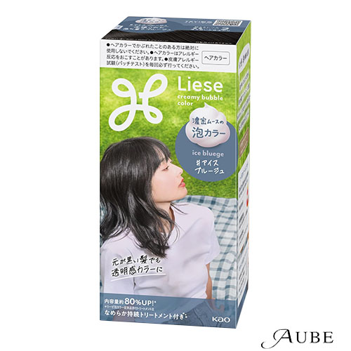 Liese 花王 リーゼ 泡カラー 黒髪用ヘアカラー 115ml【ドラッグストア