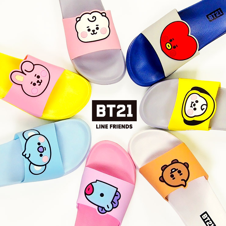 Bt21 公式 キャラクターフェイスサンダル Bt21 Baby 公式 防弾少年団 Bts バンタン グッズ Mang Bt Summersandals ワイズ インテリア Yahoo 店 通販 Yahoo ショッピング