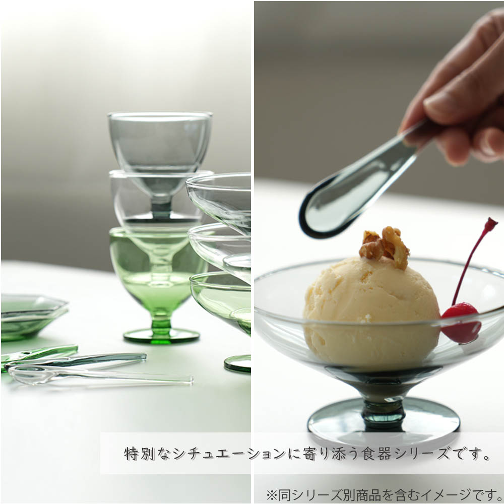 メム レンゲスプーン スプーン ガラス 匙 さじ 食卓 食器 れんげ