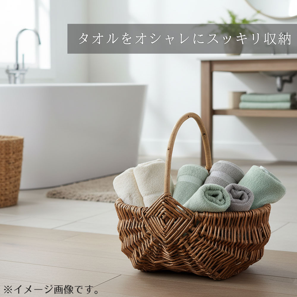 皮付き柳かごバッグ バッグ 買い物かご かご カゴ 籠 バスケット 小物
