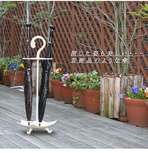 傘 PUMPKIN 雨傘 CROCODILE JACQUARD かさ カサ 送料無料 : レトロ