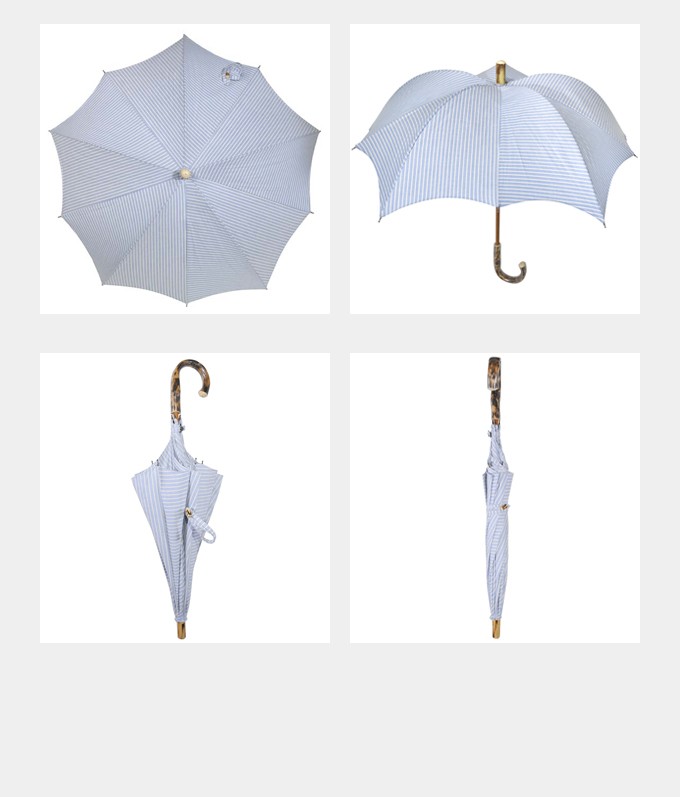 ✨美品✨ DiCesare Designs 傘 晴雨兼用 水色 晴雨兼用 日傘 レディース DiCesare Designs ディチェザレ