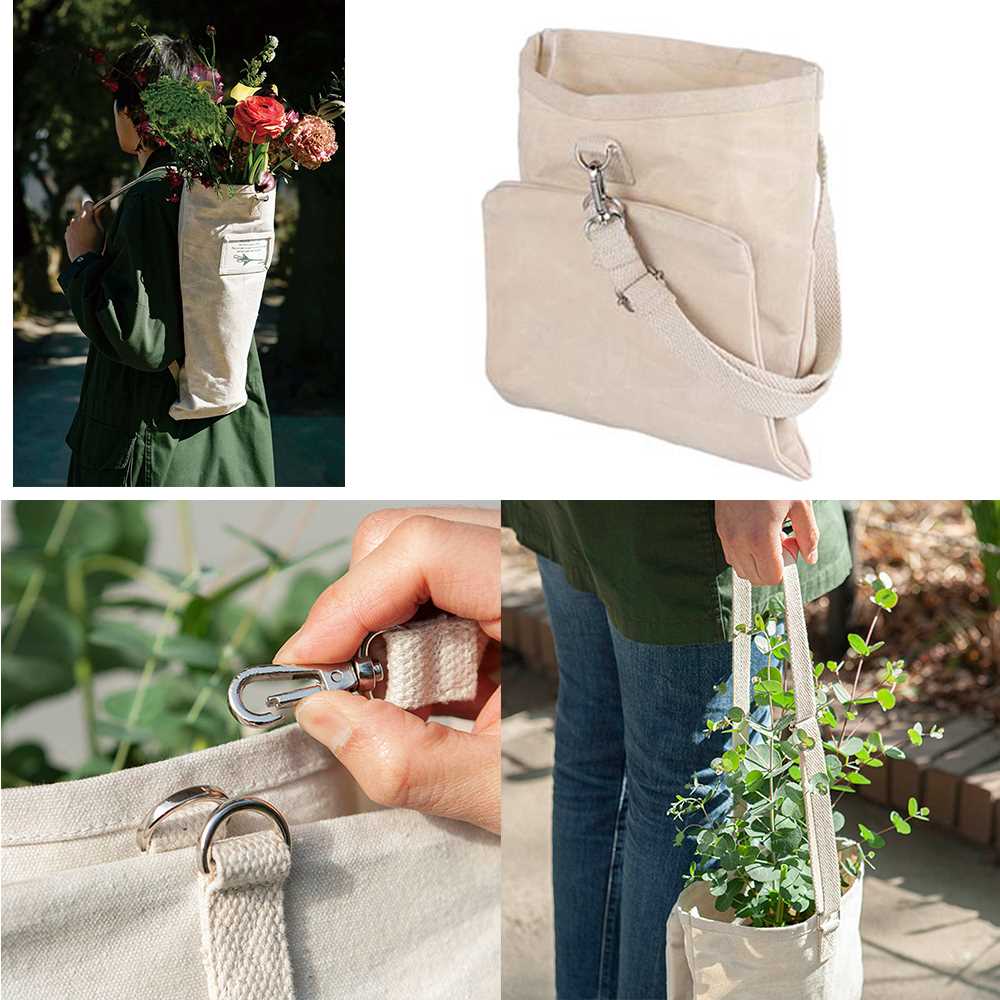 フラワーバッグ 生け花用花袋 華道用花袋 バッグ （花袋） かばん 花柄 フラワーバッグ 花袋 花合羽 いけばな・生花・華道用 - ショップ Saori