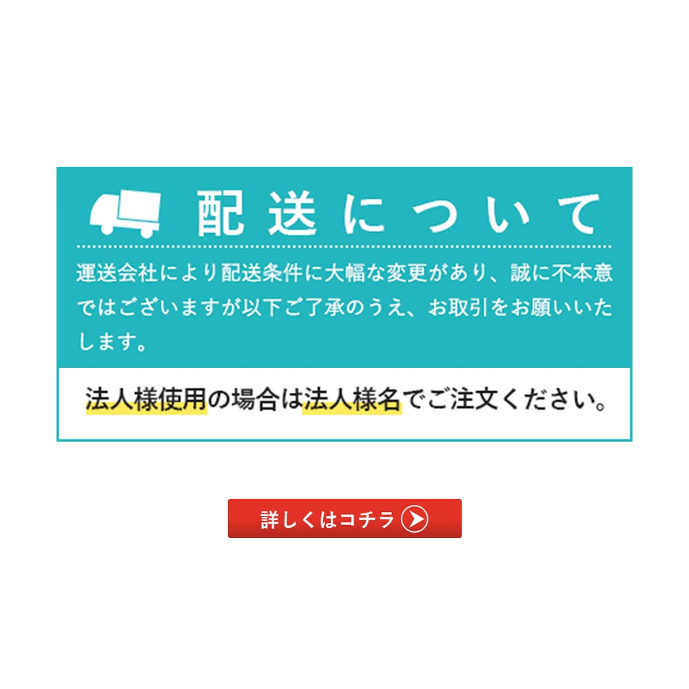 配送について