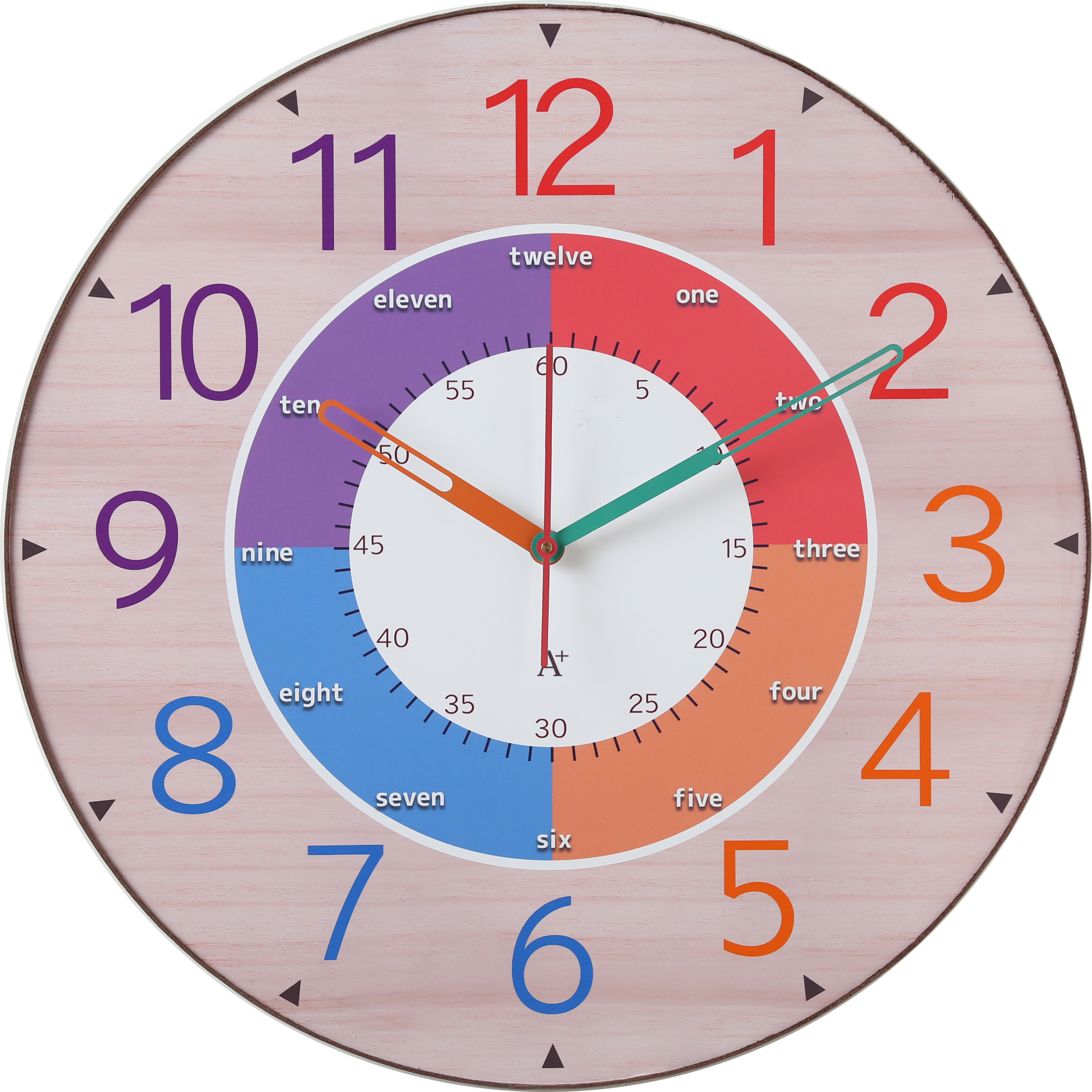 A+ (アクセントプラス) 掛け時計 知育時計 クロキッズ 壁掛け時計