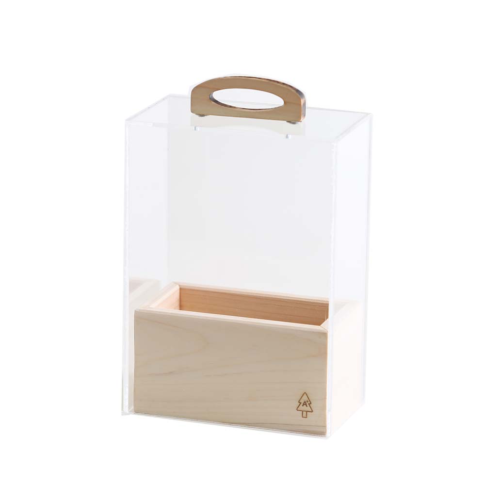 A+ (アクセントプラス) kigumi アクリルケースM カトラリースタンド 箸