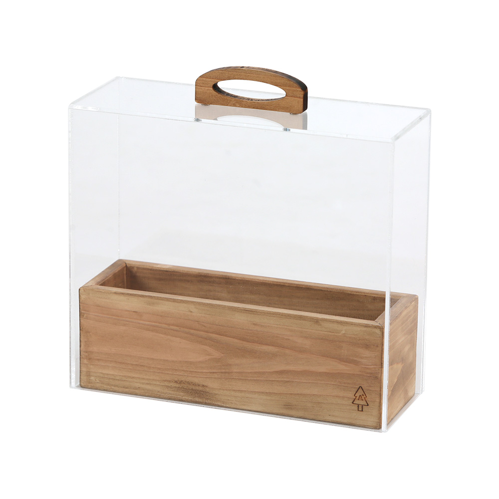 A+ (アクセントプラス) kigumi アクリルケースL カトラリースタンド 箸