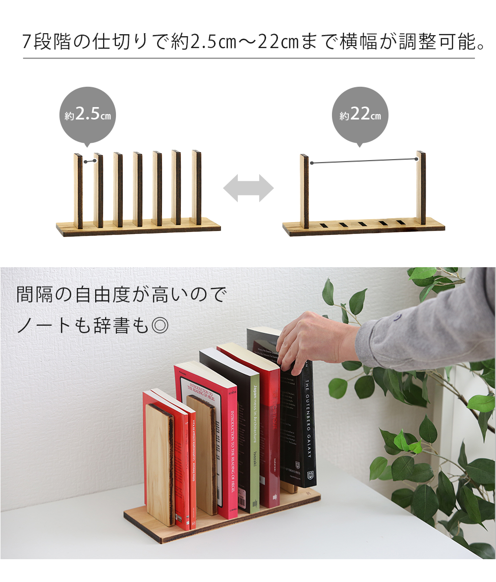 A+ (アクセントプラス) ブックスタンド スリム ファイルスタンド