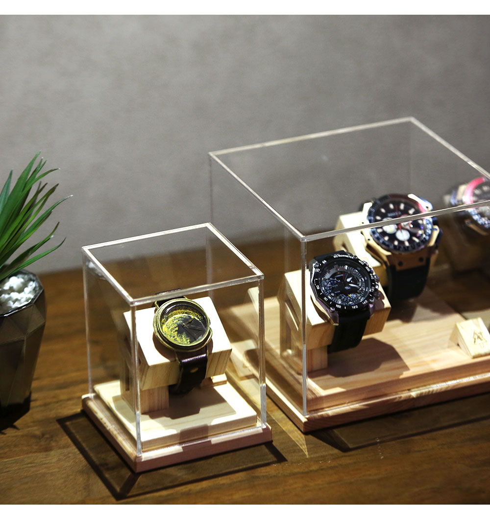 A+ (アクセントプラス) kigumi 腕時計ショーケース 1本用 スタンド