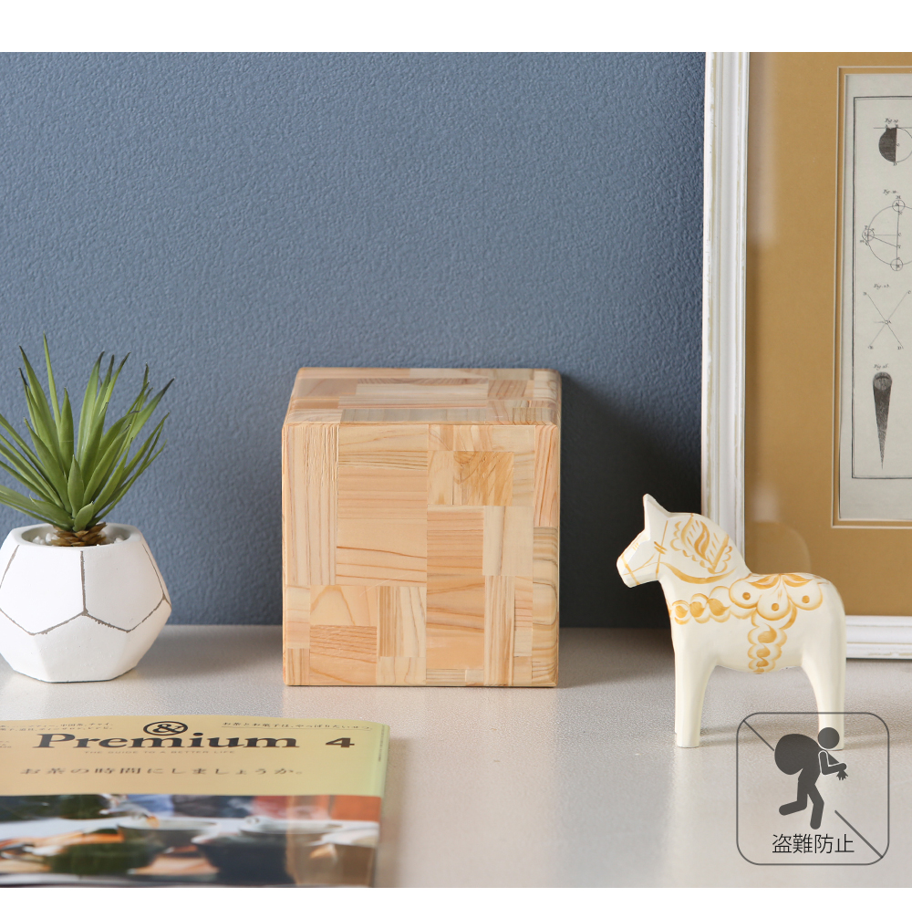 Amazon.co.jp: 12x12cm 開かない 貯金箱 札 開かない貯金箱