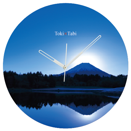 A+ (アクセントプラス) Toki×Tabi 大型掛け時計 60cm ダブル