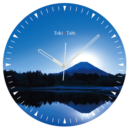 A+ (アクセントプラス) Toki×Tabi 大型掛け時計 60cm ダブル
