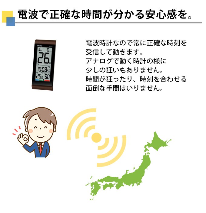 SEIKO（セイコー） 掛置時計 電波時計 電波掛け時計 掛け時計 壁掛け