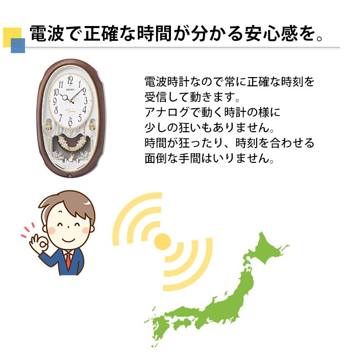 セイコー SEIKO 掛け時計 掛時計 壁掛け時計 壁掛時計 電波時計