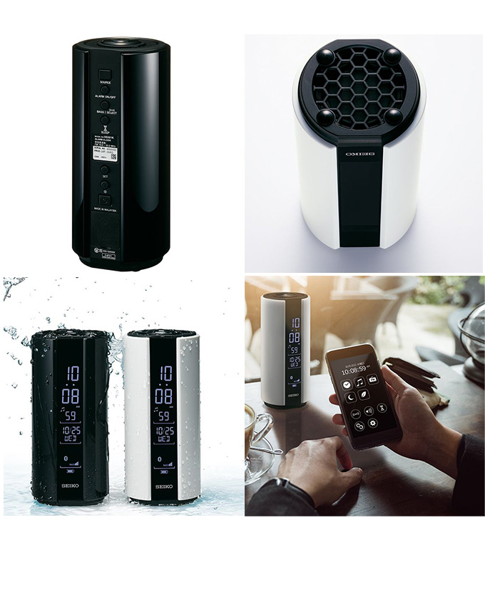 正規品 デジタル時計 スピーカークロック セイコー 置時計 アナログ