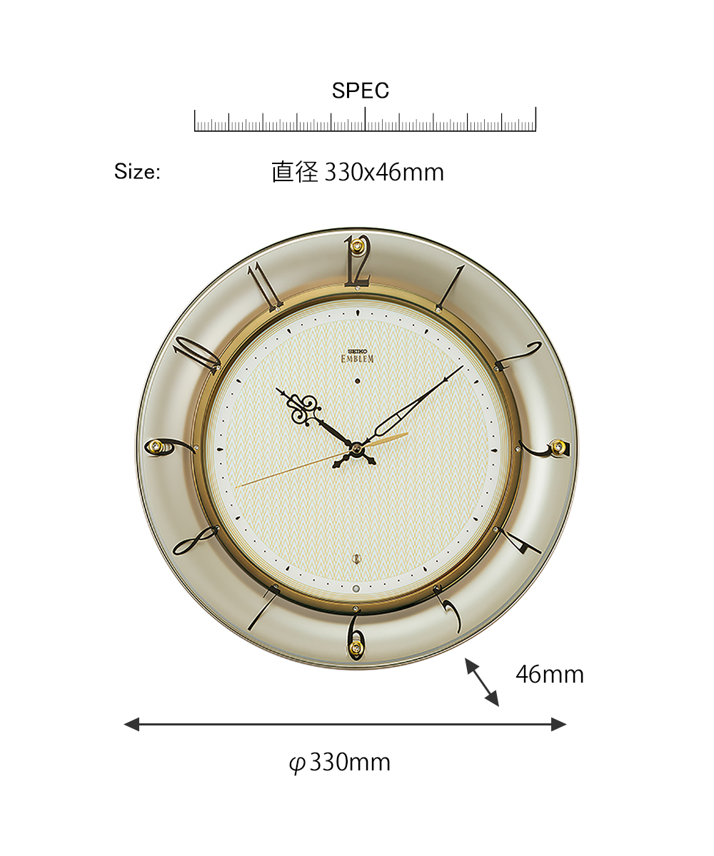 木製掛時計 クラシックデザイン ６点（SEIKO/愛知時計他）−１／２ セイコー FS511P (時計) 価格比較 - 価格.com