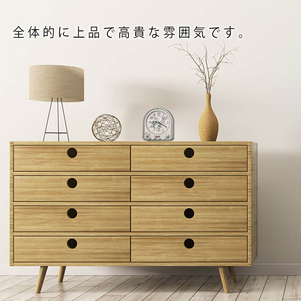 置き時計 目覚まし時計 キャラクター時計 時計 アラームクロック
