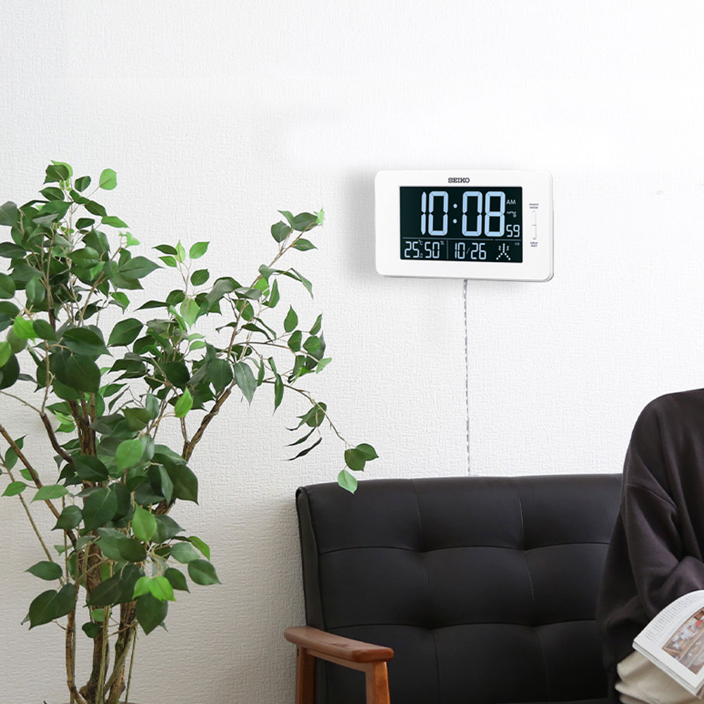 SEIKO（セイコー） 掛置き兼用デジタル時計 時計 置き時計 目覚まし