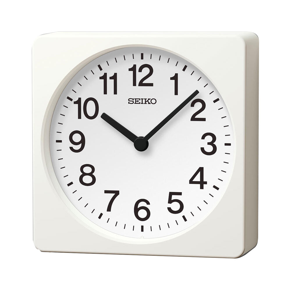 掛置き兼用時計 SEIKO セイコー 時計 掛け時計 シンプル コンパクト 黒