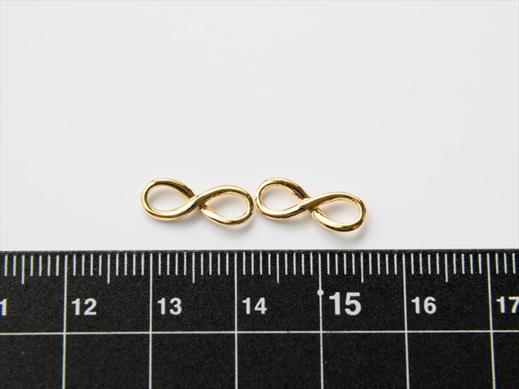 チャーム 透かしパーツ スクエア ゴールド 12mm 10個 10ヶ