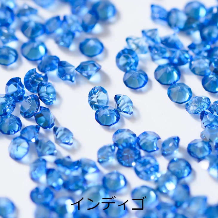 ラインストーン シャカシャカ アクリル 【選べる基本色20種