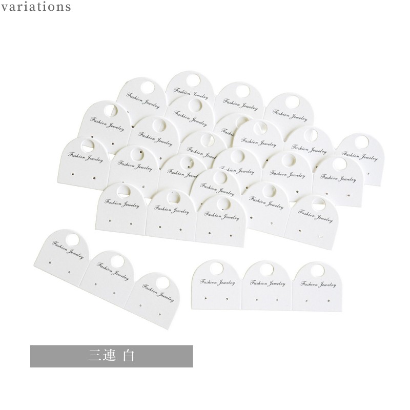 台紙 アクセサリー パーツ 10枚 穴 プレゼント ギフト ラッピング