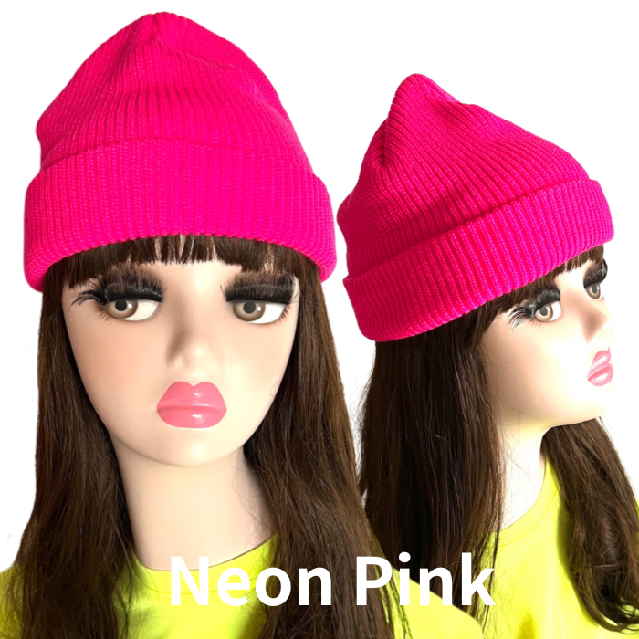 PONTAPES スキーウェア120+手袋ニット帽セット女の子ピンクイエロー美品 Mix Border Junior Earflap Beanie キッズ スキー ニット帽